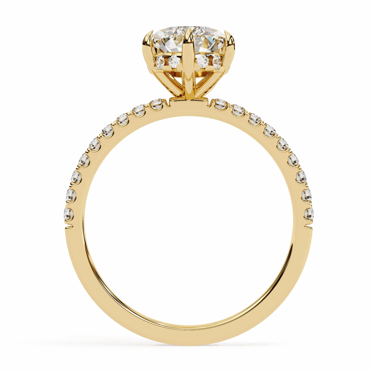 2 Carat Pear Forevermore Solitaire Ring in Moissanite | House of Estara