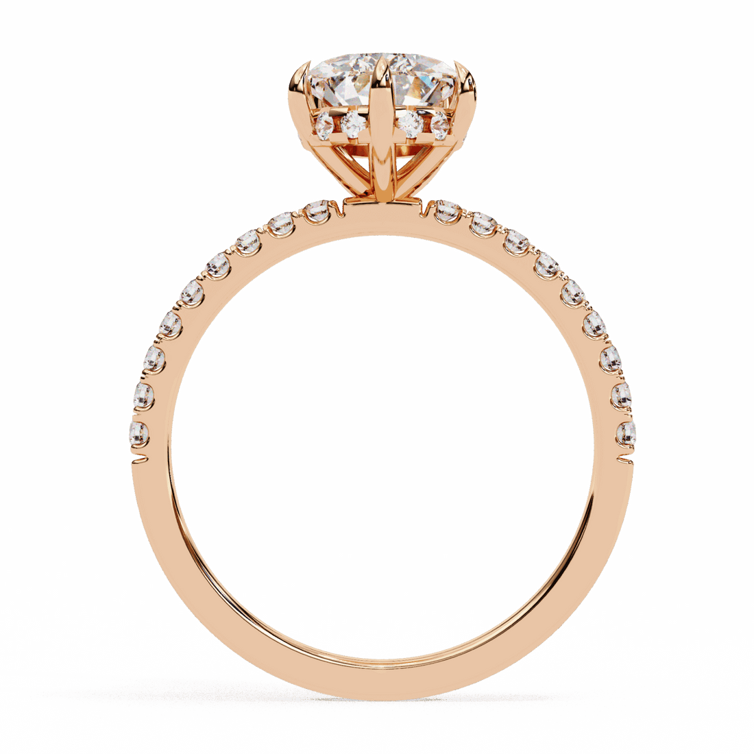 2 Carat Pear Forevermore Solitaire Ring in Moissanite | House of Estara
