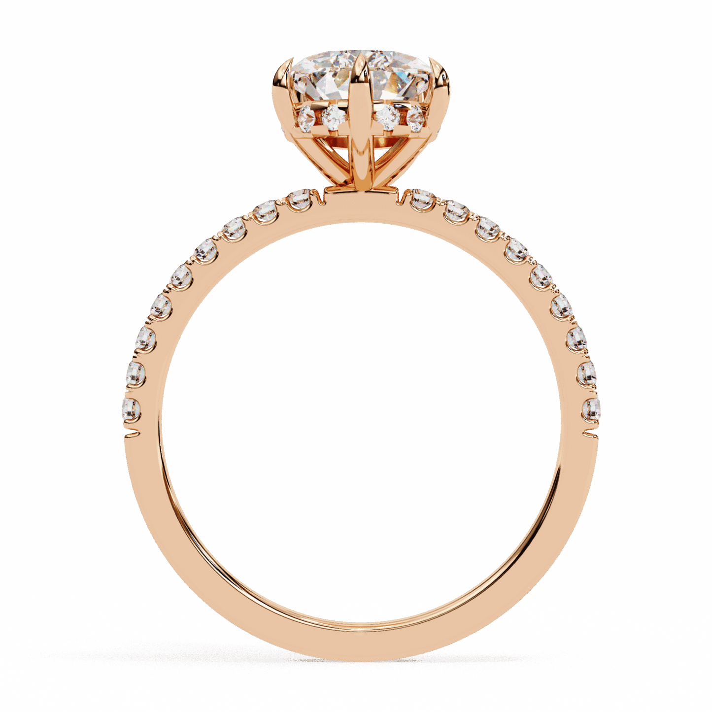 2 Carat Pear Forevermore Solitaire Ring in Moissanite | House of Estara