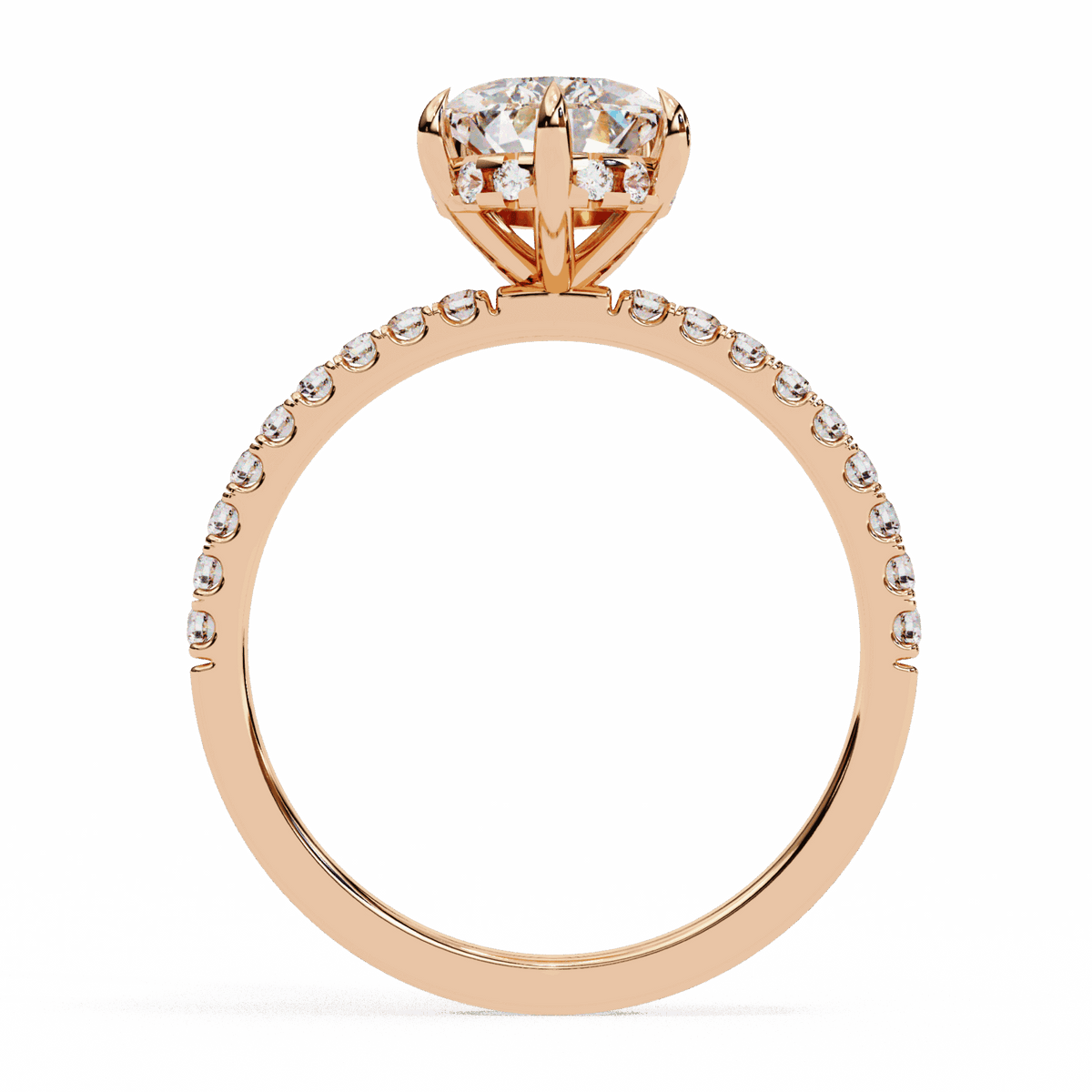 2 Carat Pear Forevermore Solitaire Ring in Moissanite | House of Estara