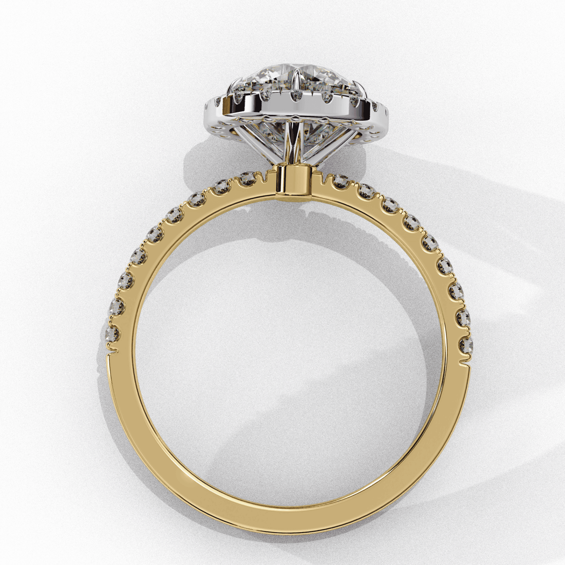 1.75 Carat Round Forever Solitaire Engagement Ring in Moissanite | House of Estara