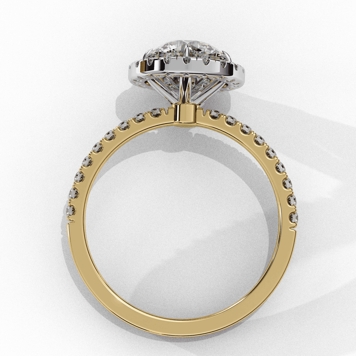 1.75 Carat Round Forever Solitaire Engagement Ring in Moissanite | House of Estara