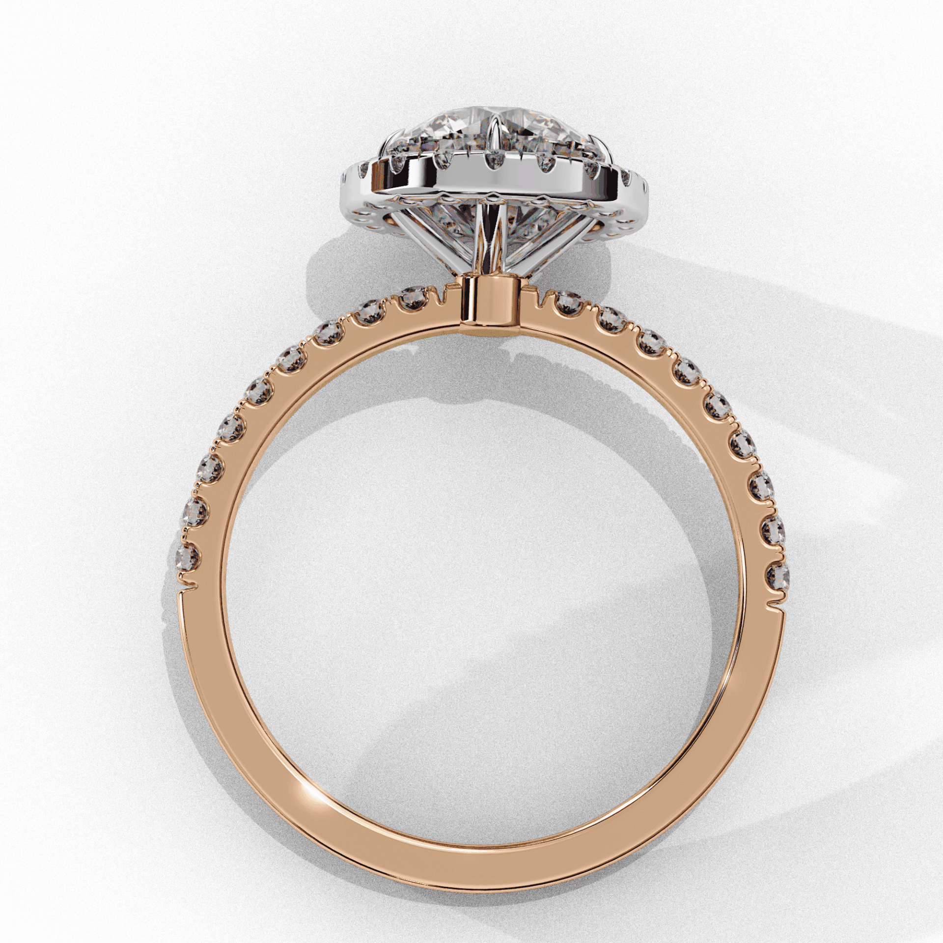 1.75 Carat Round Forever Solitaire Engagement Ring in Moissanite | House of Estara