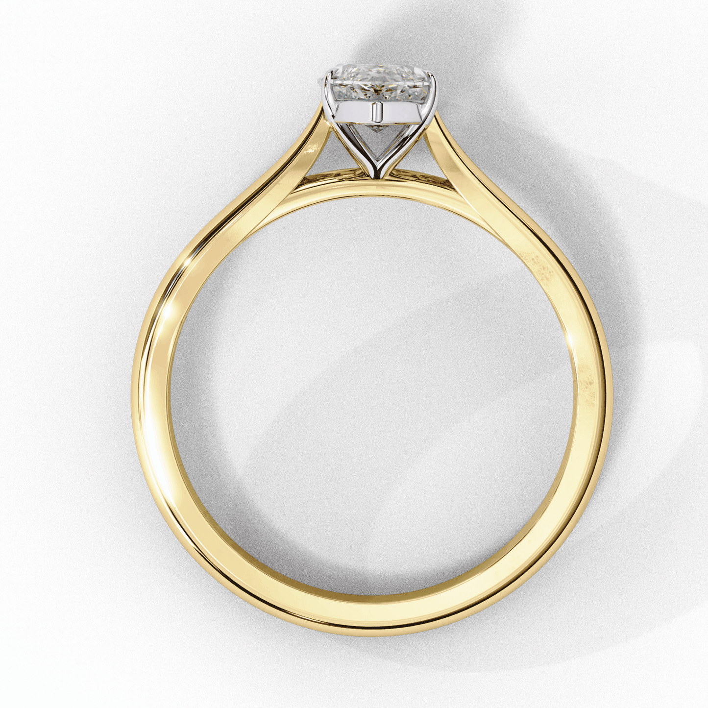 0.75 Carat Marquise Classic Solitaire Ring in Moissanite | House of Estara