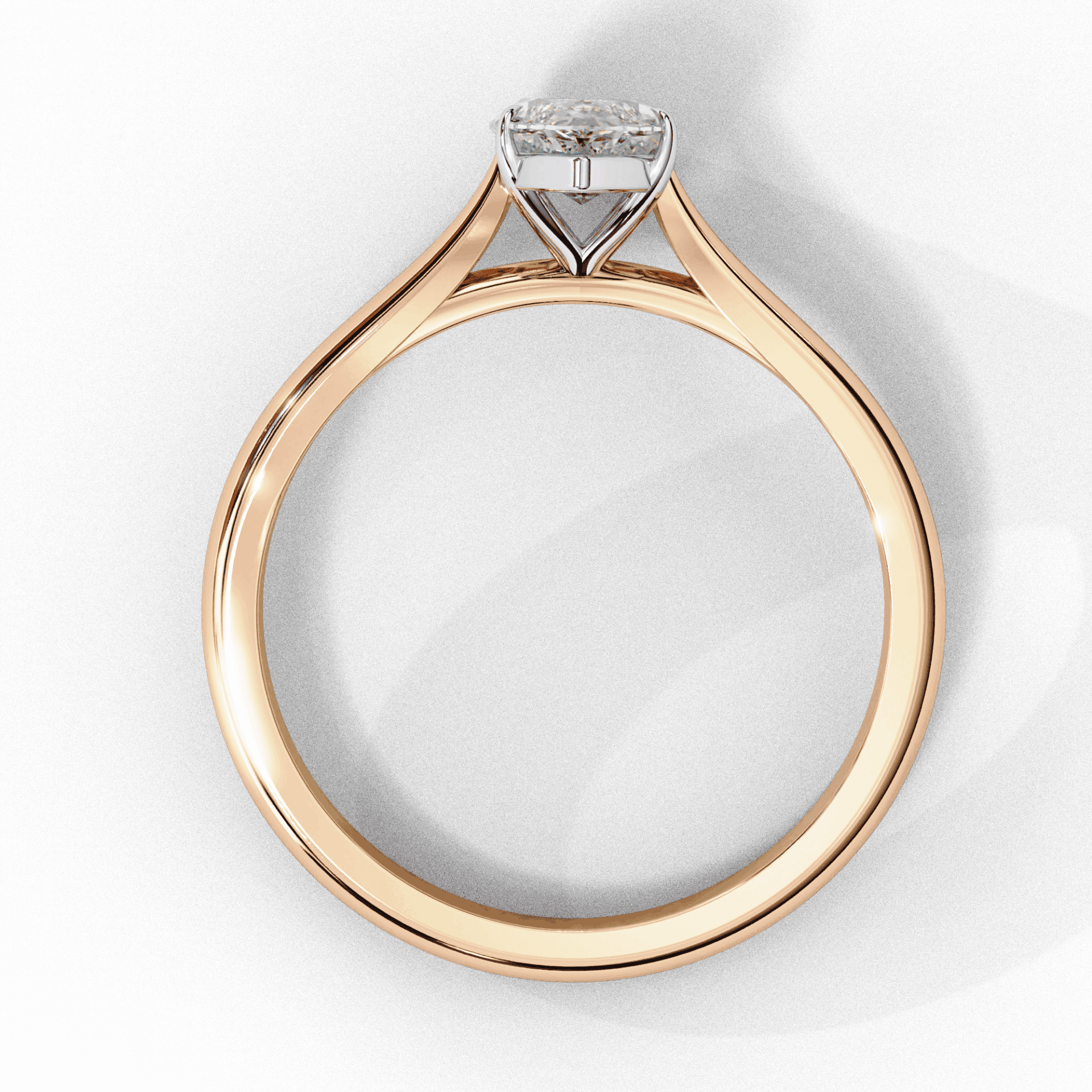 0.75 Carat Marquise Classic Solitaire Ring in Moissanite | House of Estara
