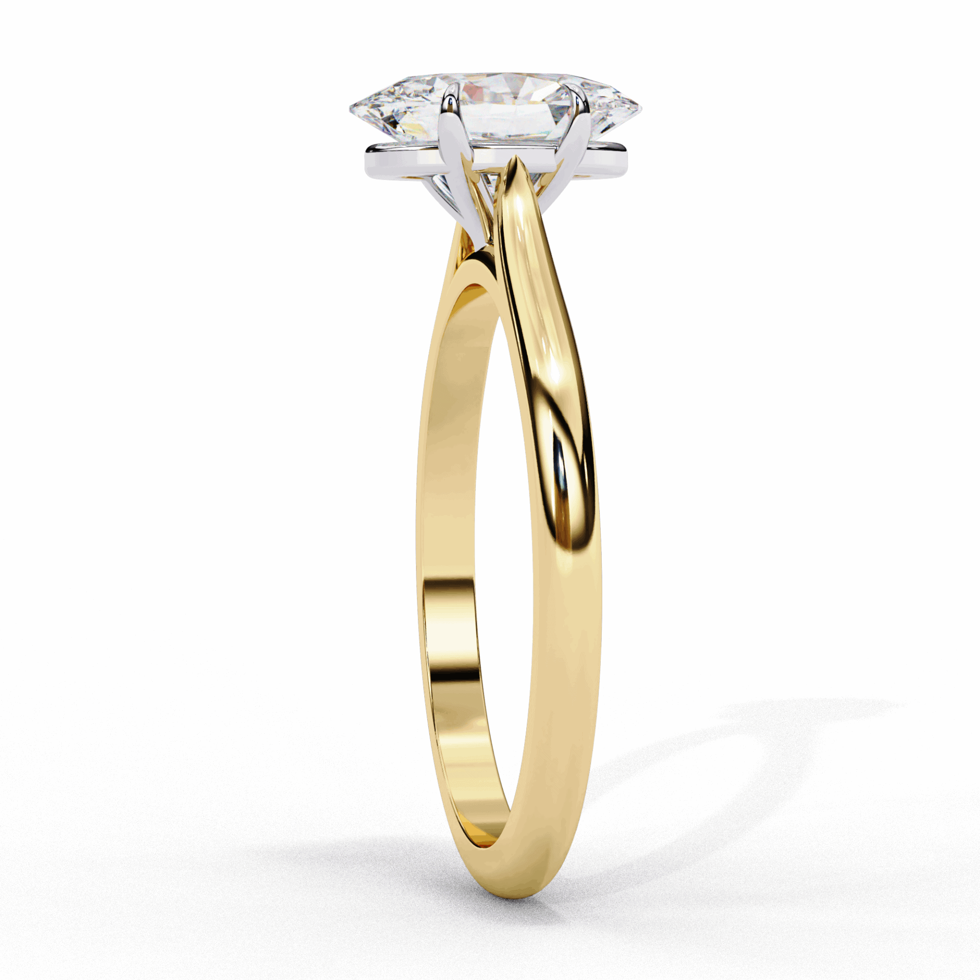 1.25 Carat Oval Classic Solitaire Ring in Moissanite | House of Estara