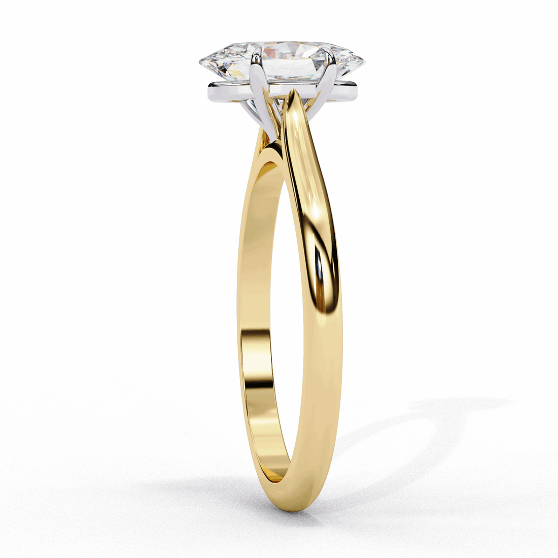 1.25 Carat Oval Classic Solitaire Ring in Moissanite | House of Estara