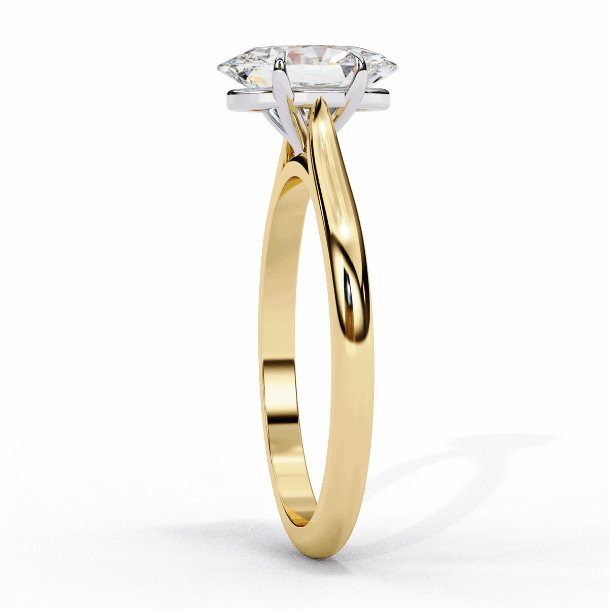 1.25 Carat Oval Classic Solitaire Ring in Moissanite | House of Estara