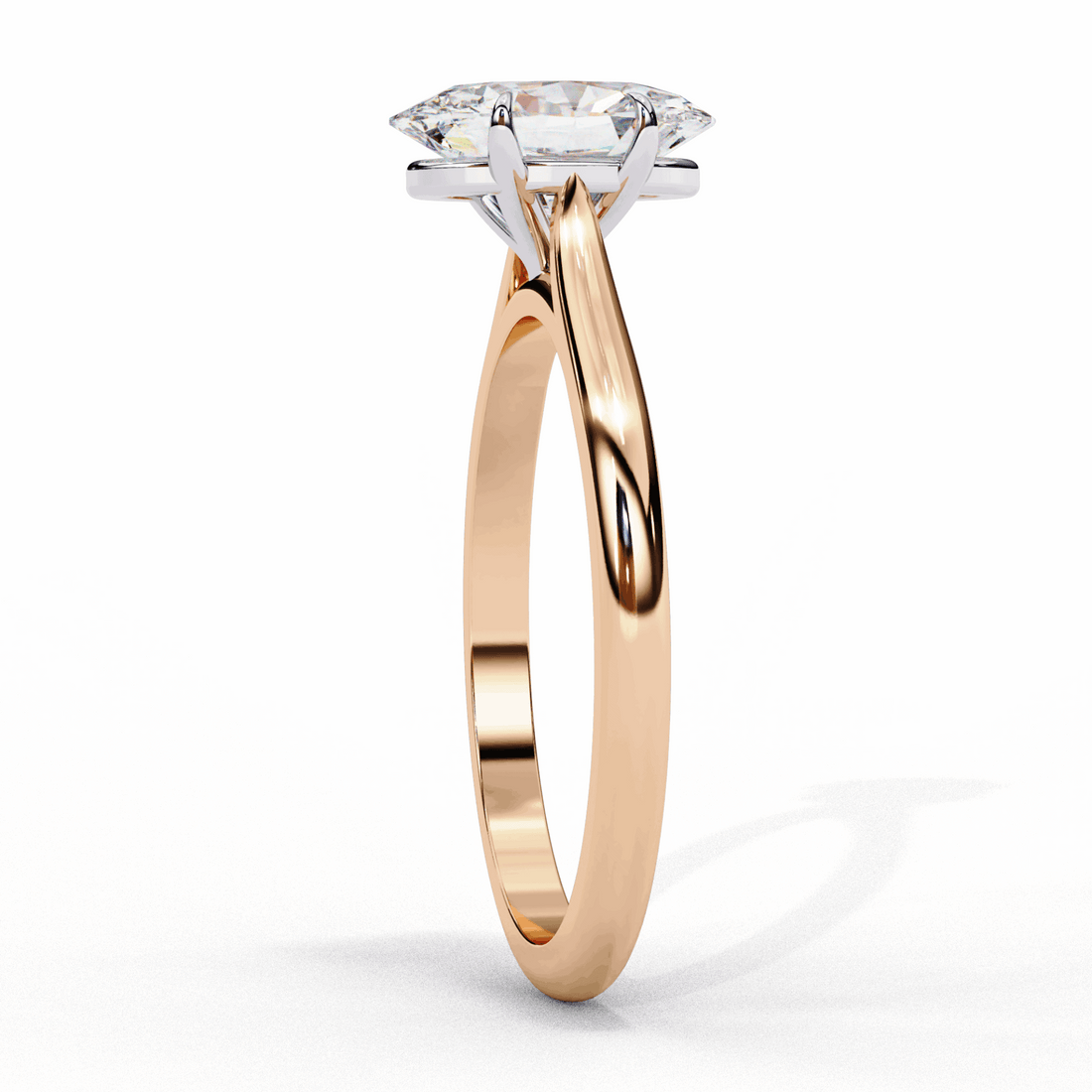 1.25 Carat Oval Classic Solitaire Ring in Moissanite | House of Estara