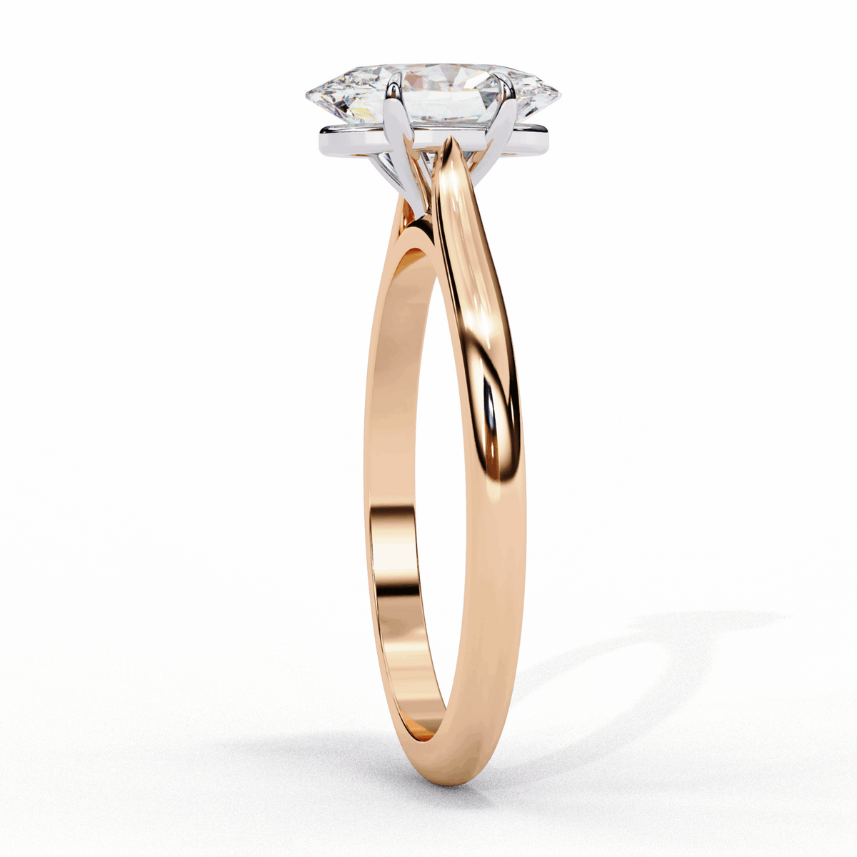 1.25 Carat Oval Classic Solitaire Ring in Moissanite | House of Estara