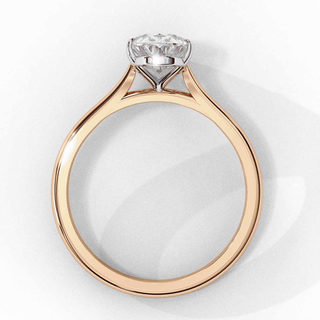 1.25 Carat Oval Classic Solitaire Ring in Moissanite | House of Estara