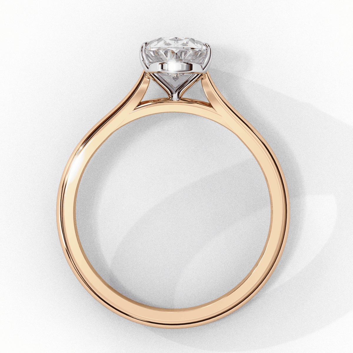 1.25 Carat Oval Classic Solitaire Ring in Moissanite | House of Estara