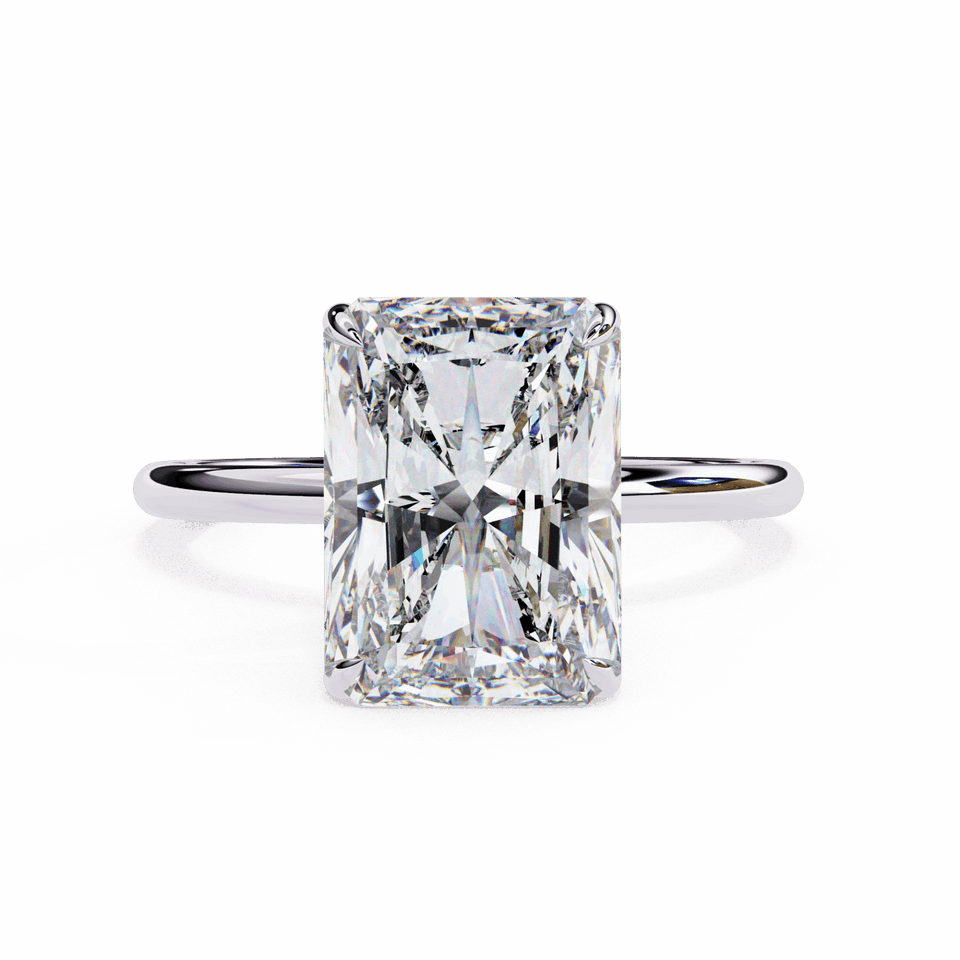Radiant Eternal Engagement Ring