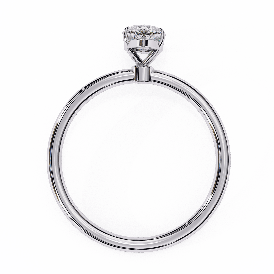 0.75 Carat Marquise The Classic Bond Solitaire Ring in Moissanite | House of Estara