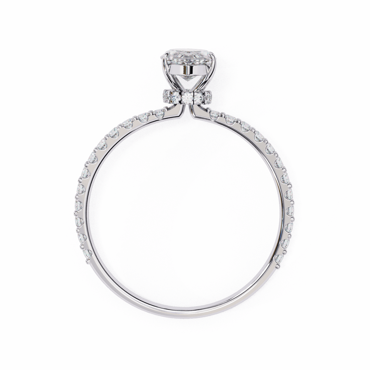 1 Carat Marquise Modern Classic Solitaire Ring in Moissanite | House of Estara