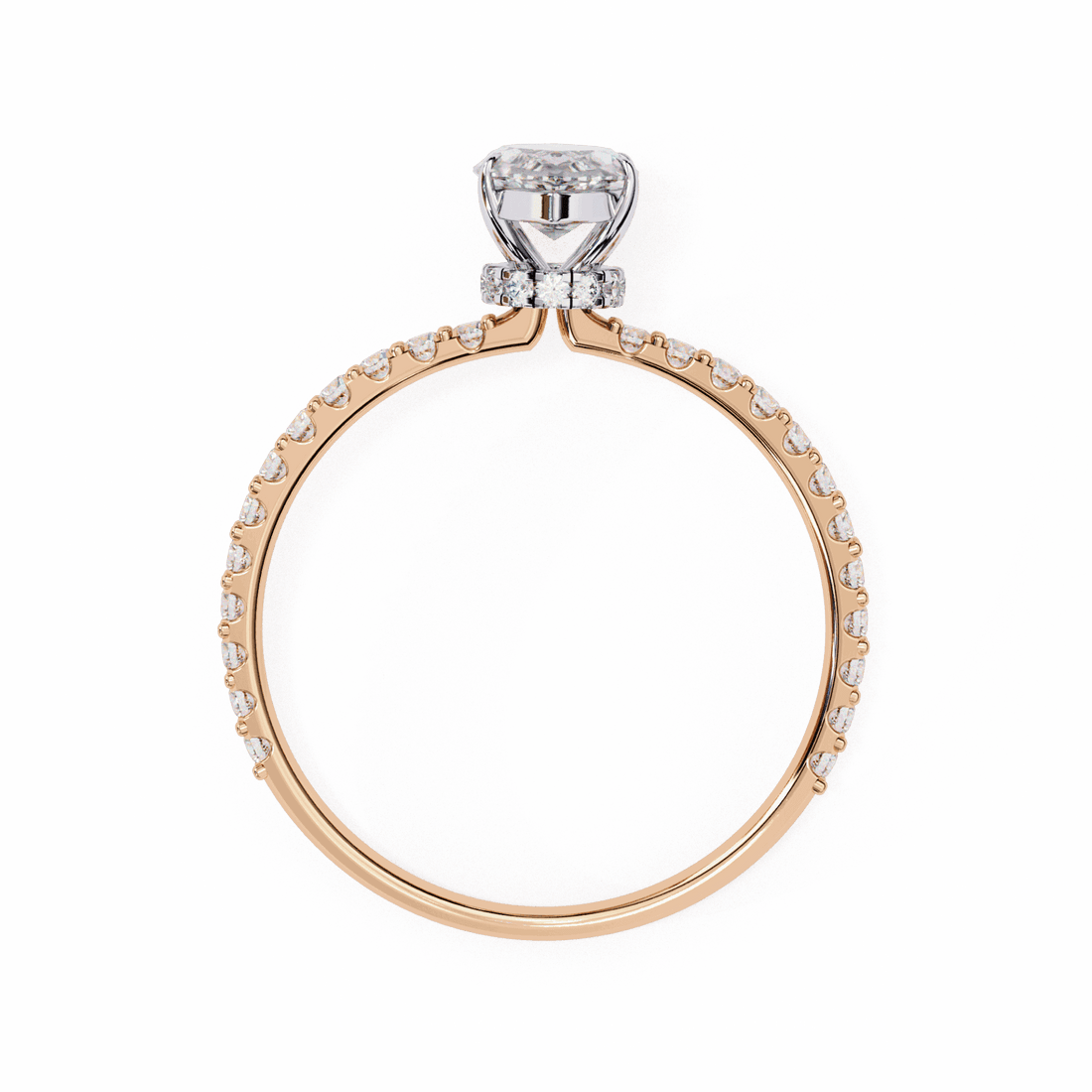 1 Carat Marquise Modern Classic Solitaire Ring in Moissanite | House of Estara