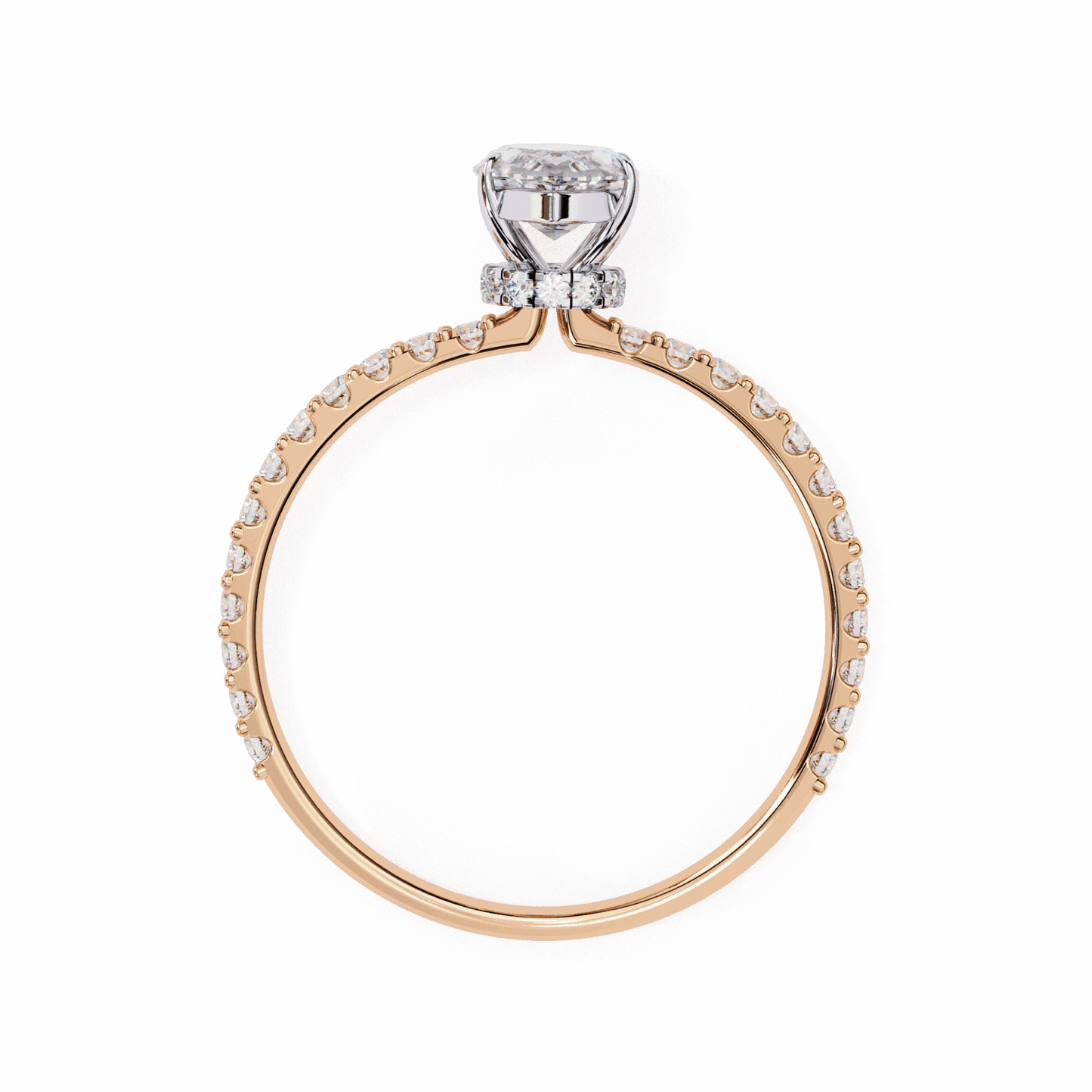 1 Carat Marquise Modern Classic Solitaire Ring in Moissanite | House of Estara