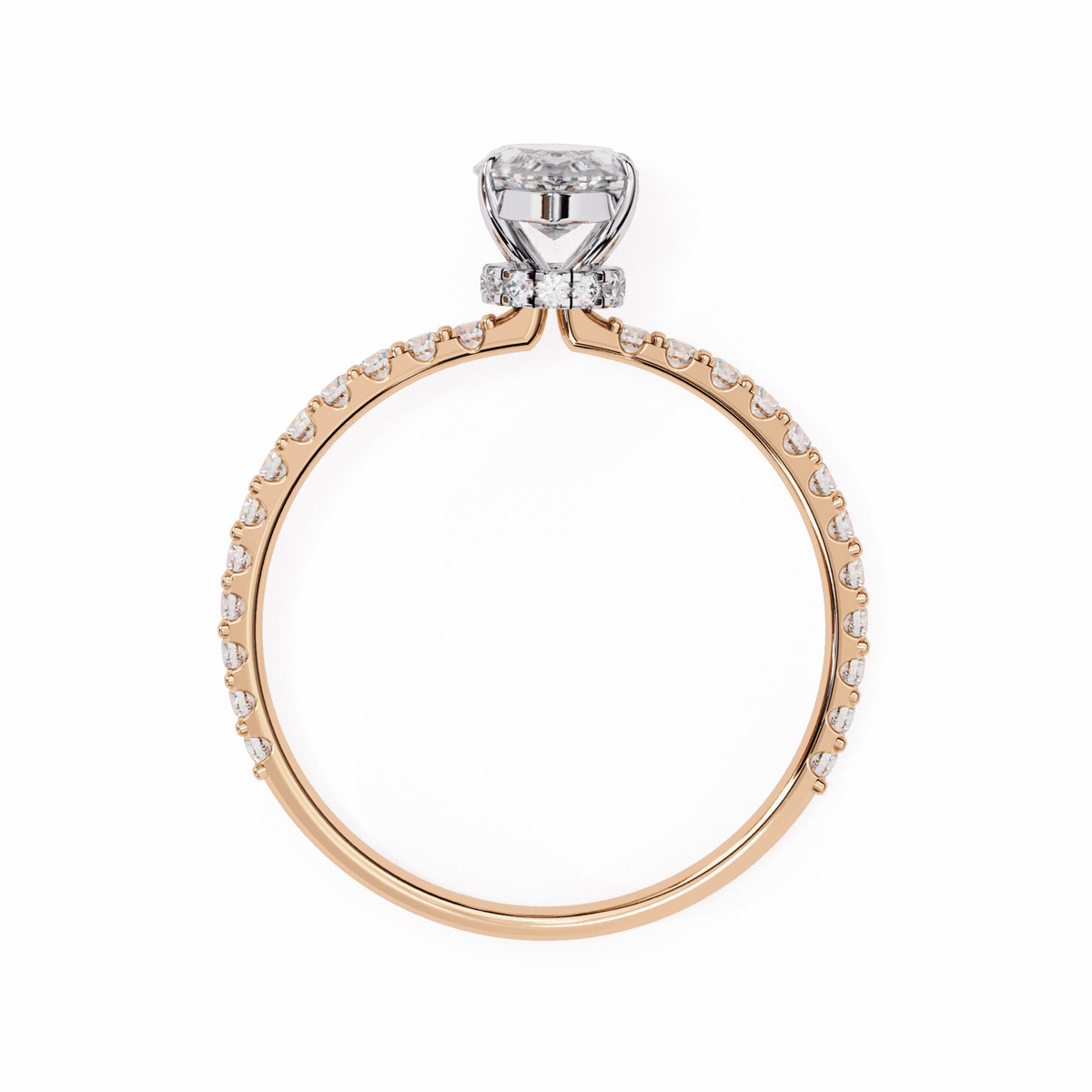 1 Carat Marquise Modern Classic Solitaire Ring in Moissanite | House of Estara