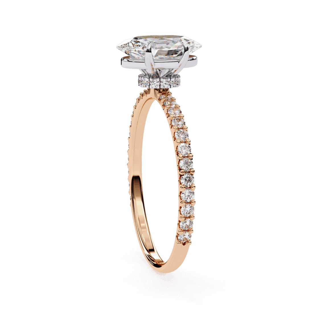 1.5 Carat Oval Modern Classic Solitaire Ring in Moissanite | House of Estara