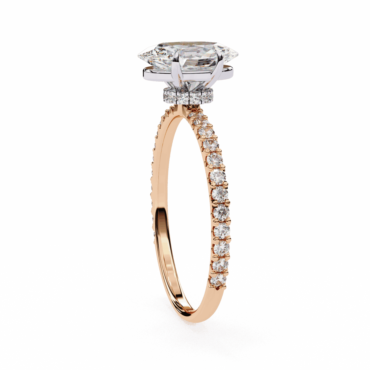 1.5 Carat Oval Modern Classic Solitaire Ring in Moissanite | House of Estara
