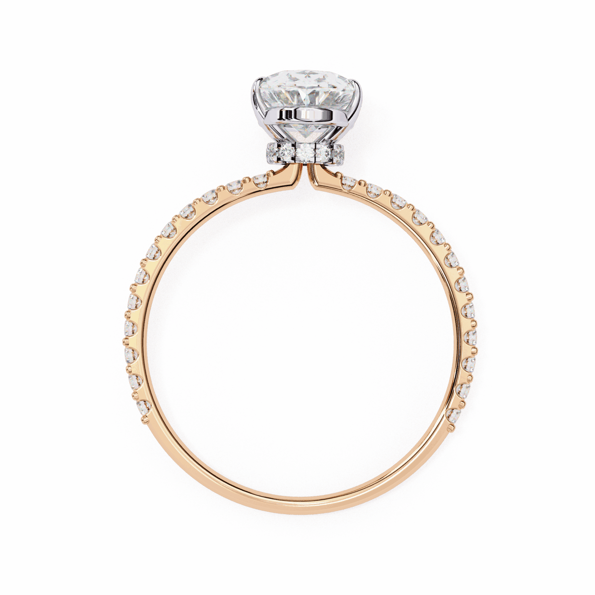 1.5 Carat Oval Modern Classic Solitaire Ring in Moissanite | House of Estara
