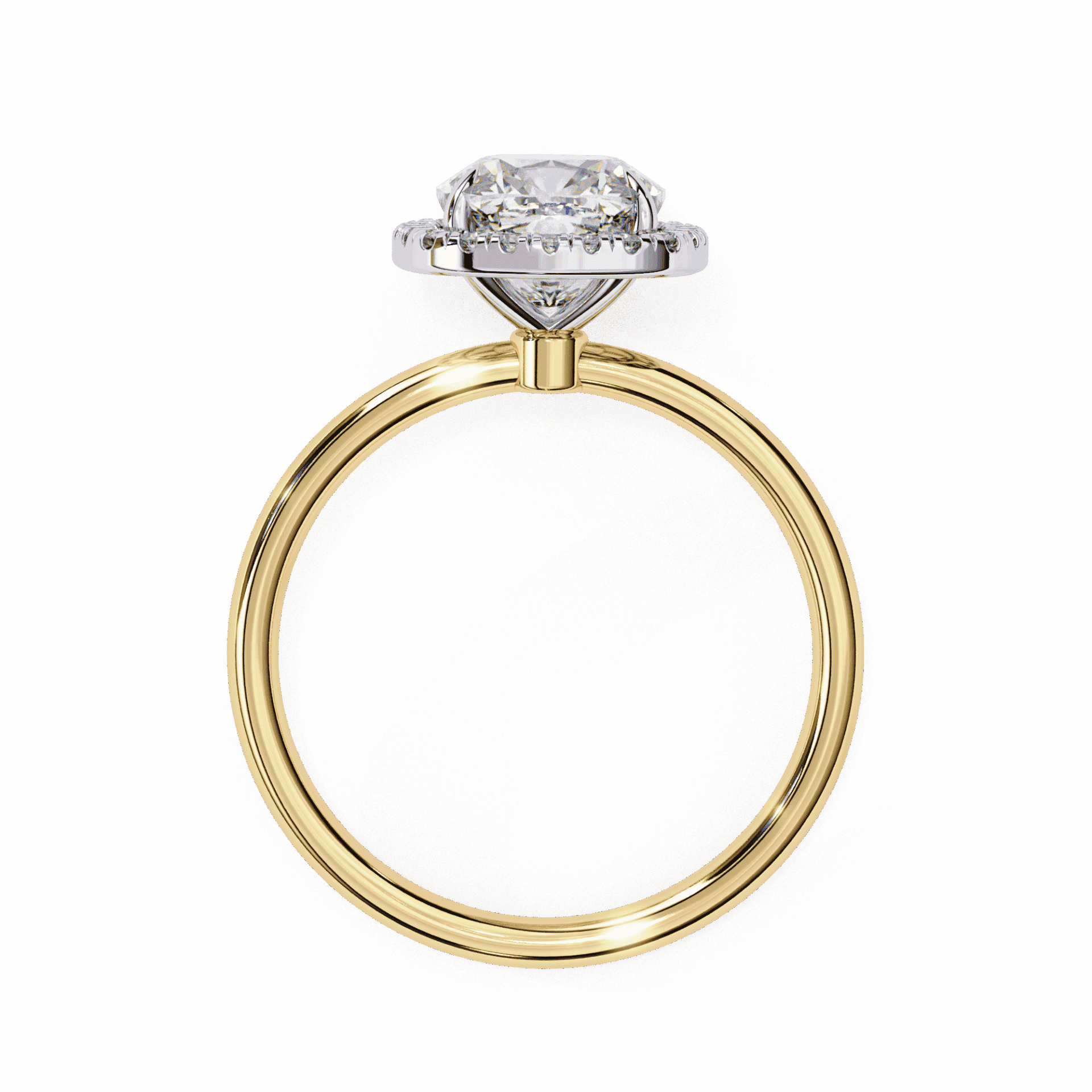 2 Carat Cushion Legacy Solitaire Ring in Moissanite | House of Estara