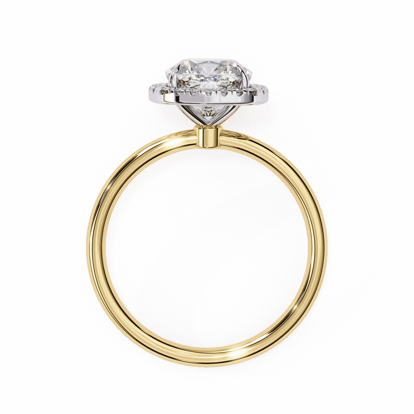 2 Carat Cushion Legacy Solitaire Ring in Moissanite | House of Estara