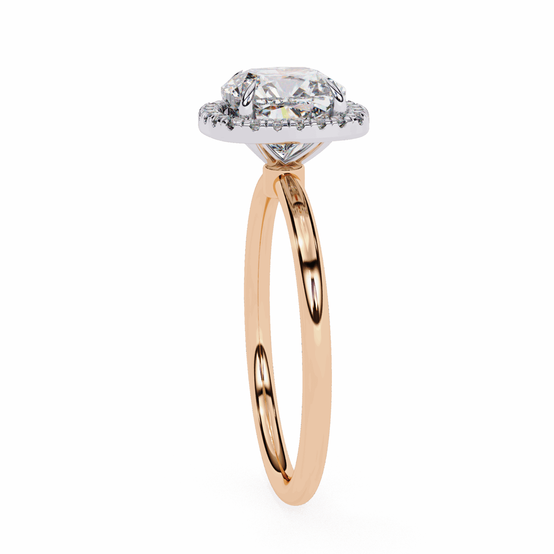 2 Carat Cushion Legacy Solitaire Ring in Moissanite | House of Estara