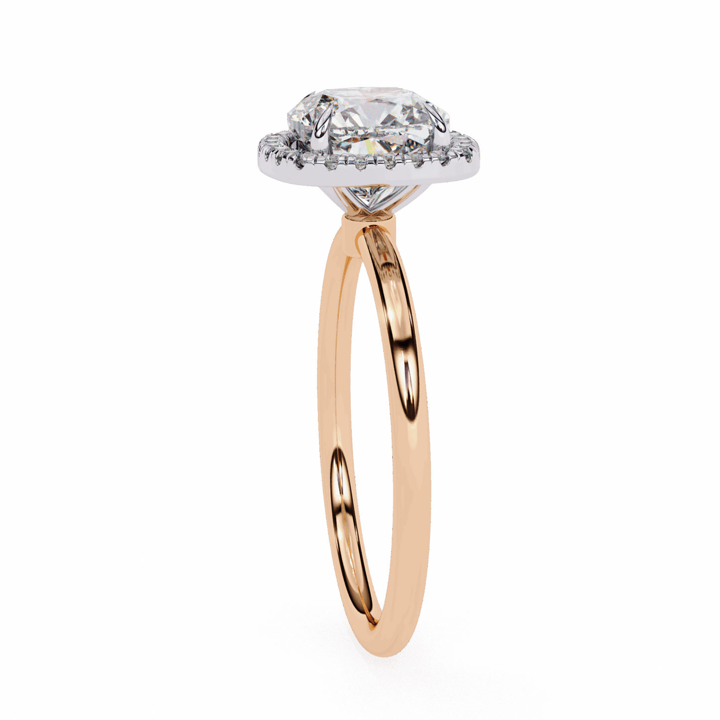 2 Carat Cushion Legacy Solitaire Ring in Moissanite | House of Estara