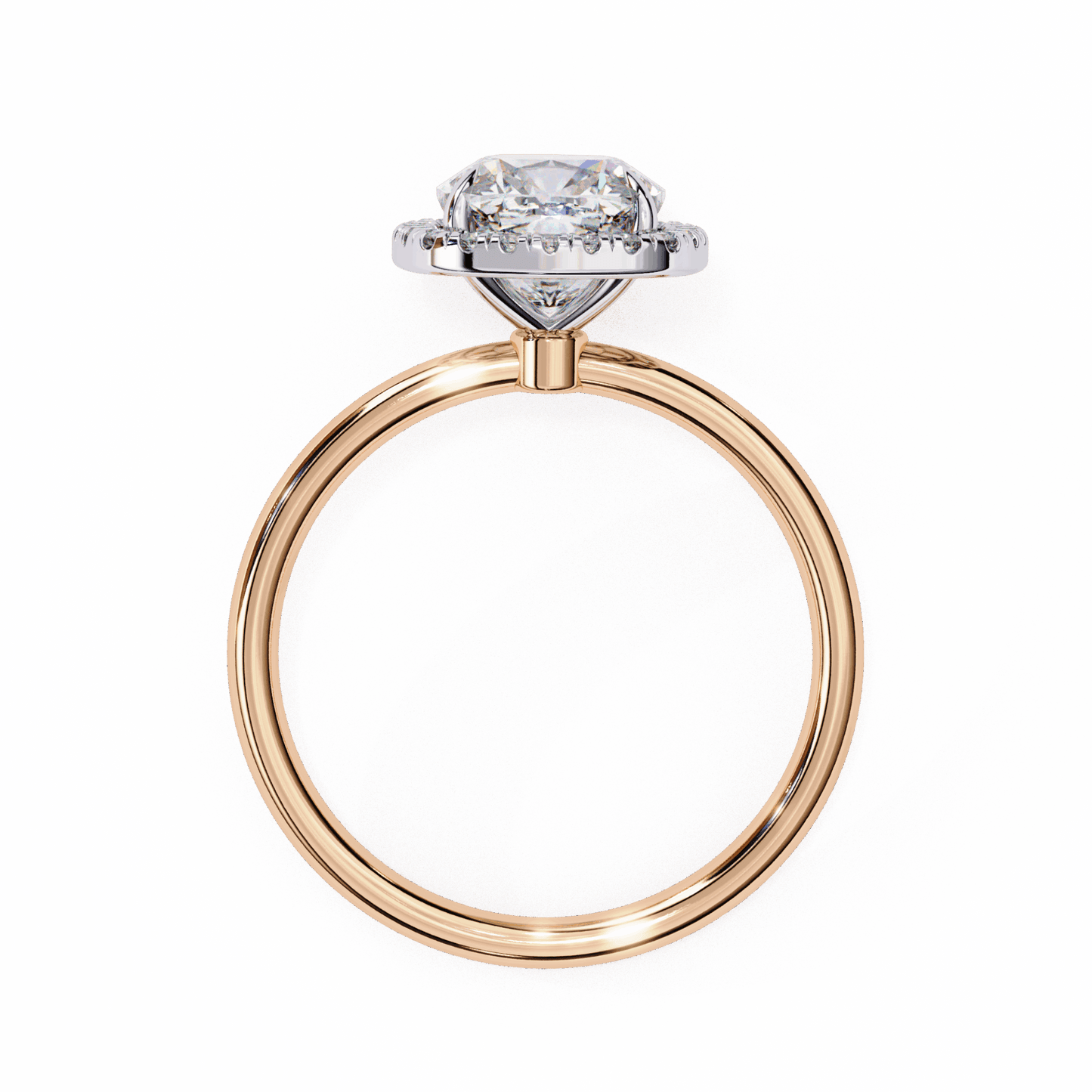 2 Carat Cushion Legacy Solitaire Ring in Moissanite | House of Estara