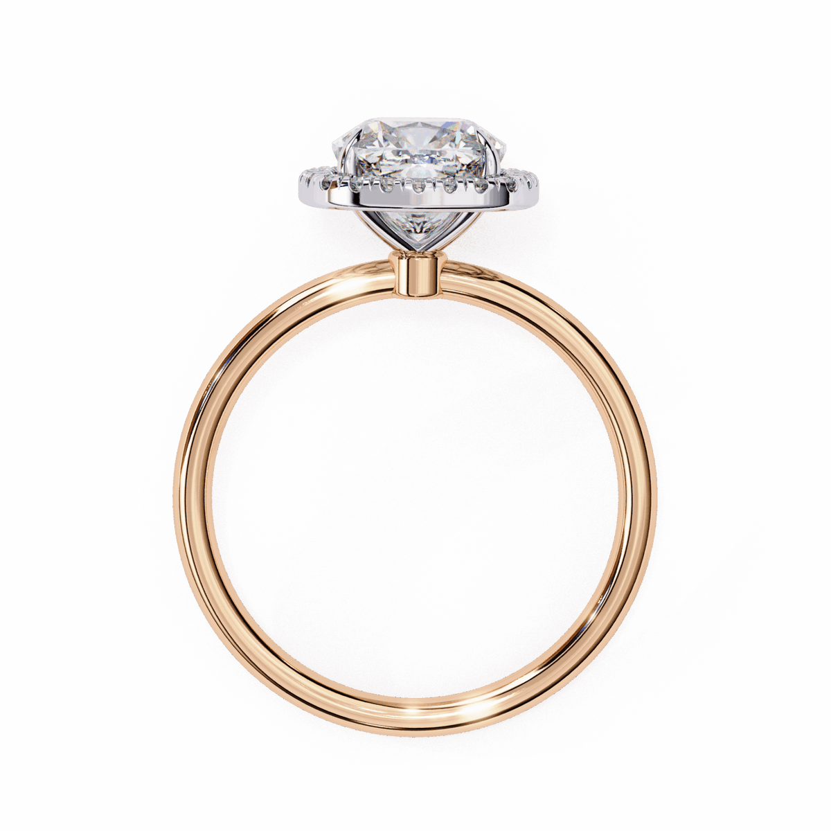 2 Carat Cushion Legacy Solitaire Ring in Moissanite | House of Estara