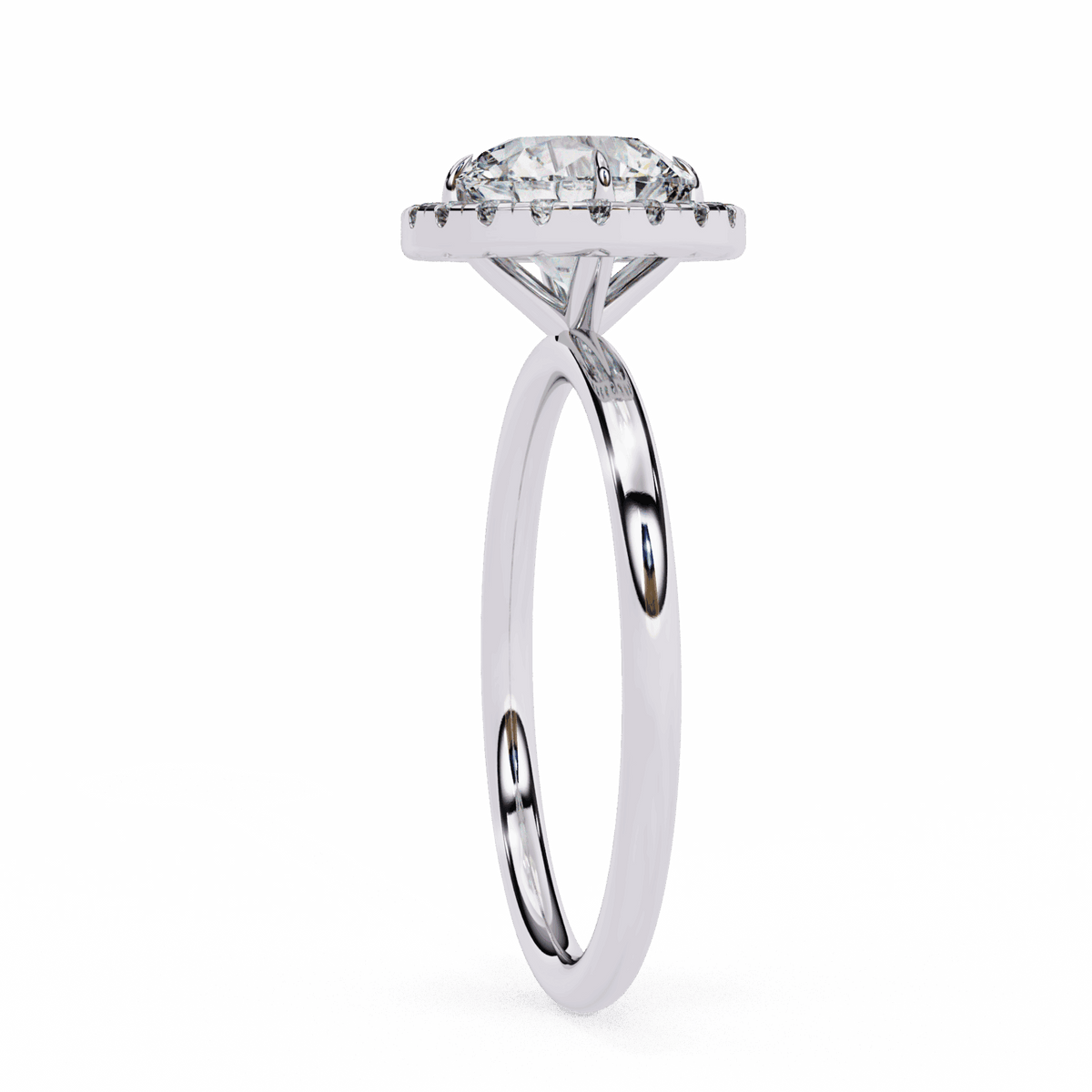 1.75 Carat Round Legacy Solitaire Ring in Moissanite | House of Estara