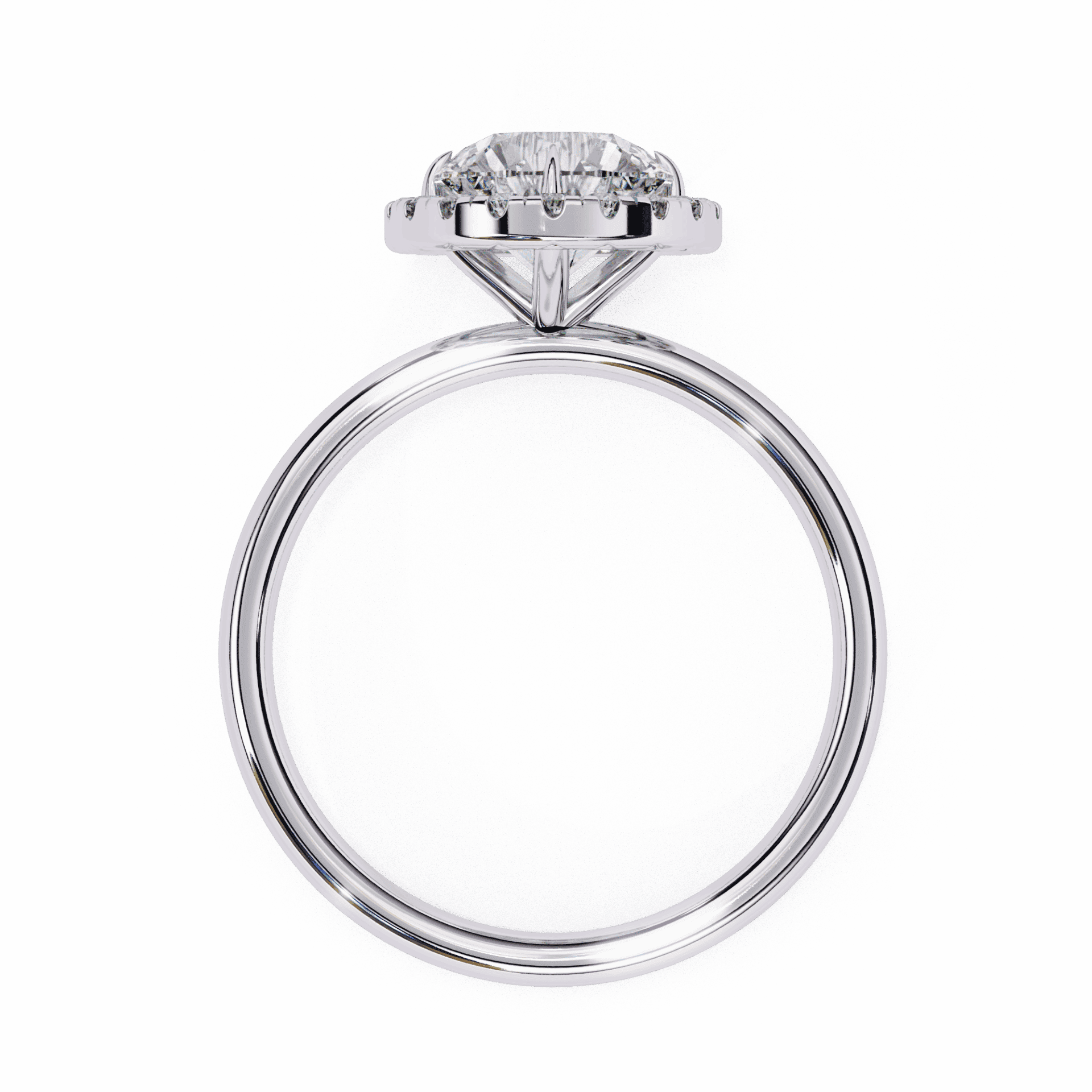1.75 Carat Round Legacy Solitaire Ring in Moissanite | House of Estara