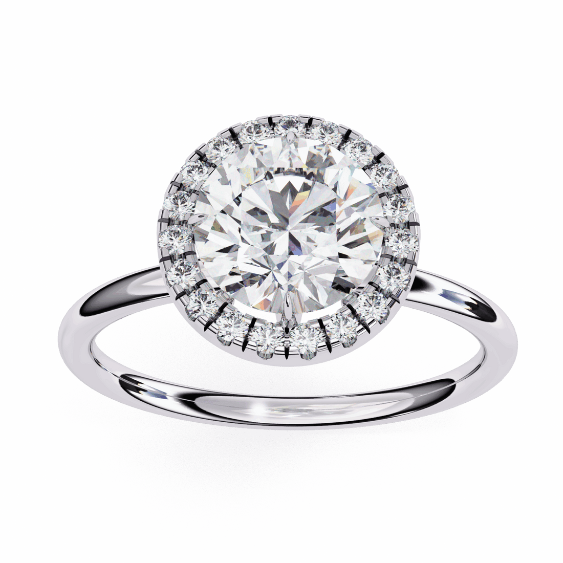 1.75 Carat Round Legacy Solitaire Ring in Moissanite | House of Estara