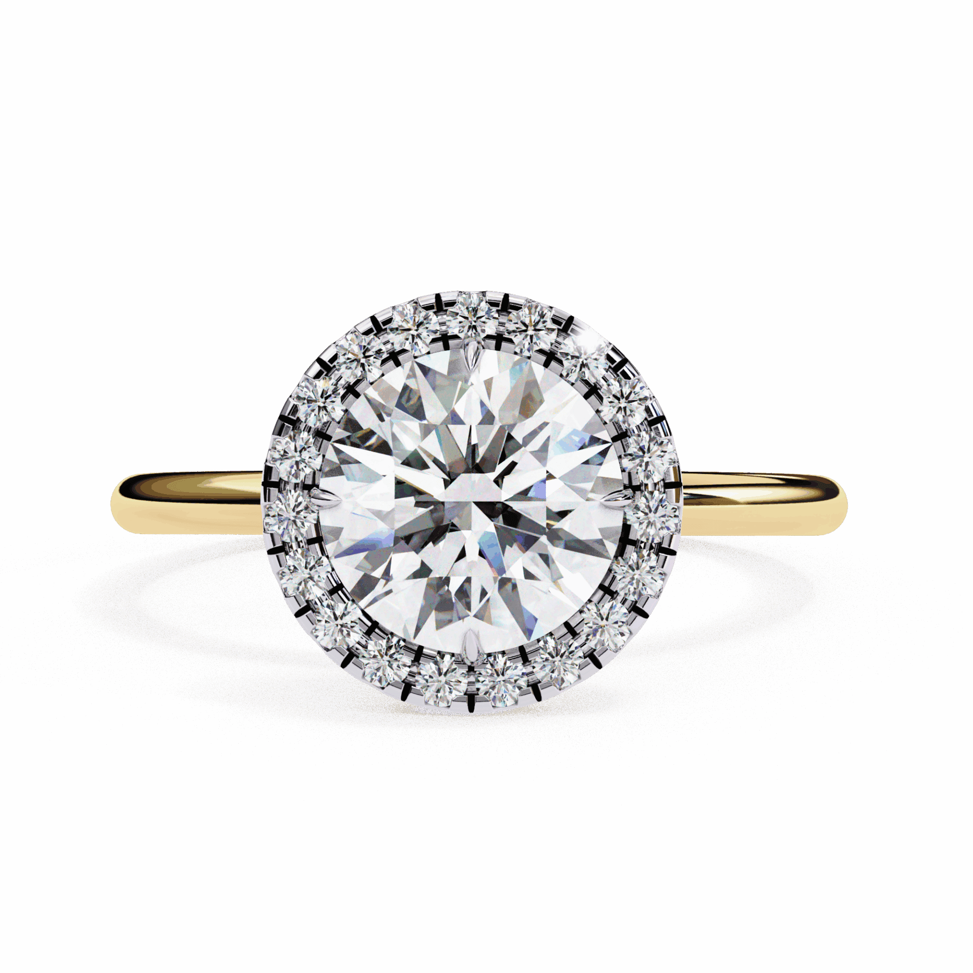 1.75 Carat Round Legacy Solitaire Ring in Moissanite | House of Estara