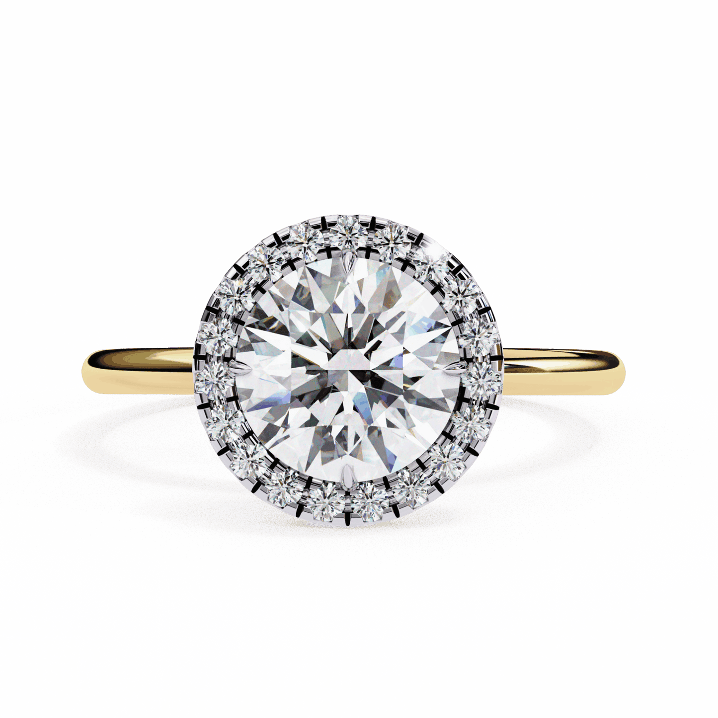 1.75 Carat Round Legacy Solitaire Ring in Moissanite | House of Estara