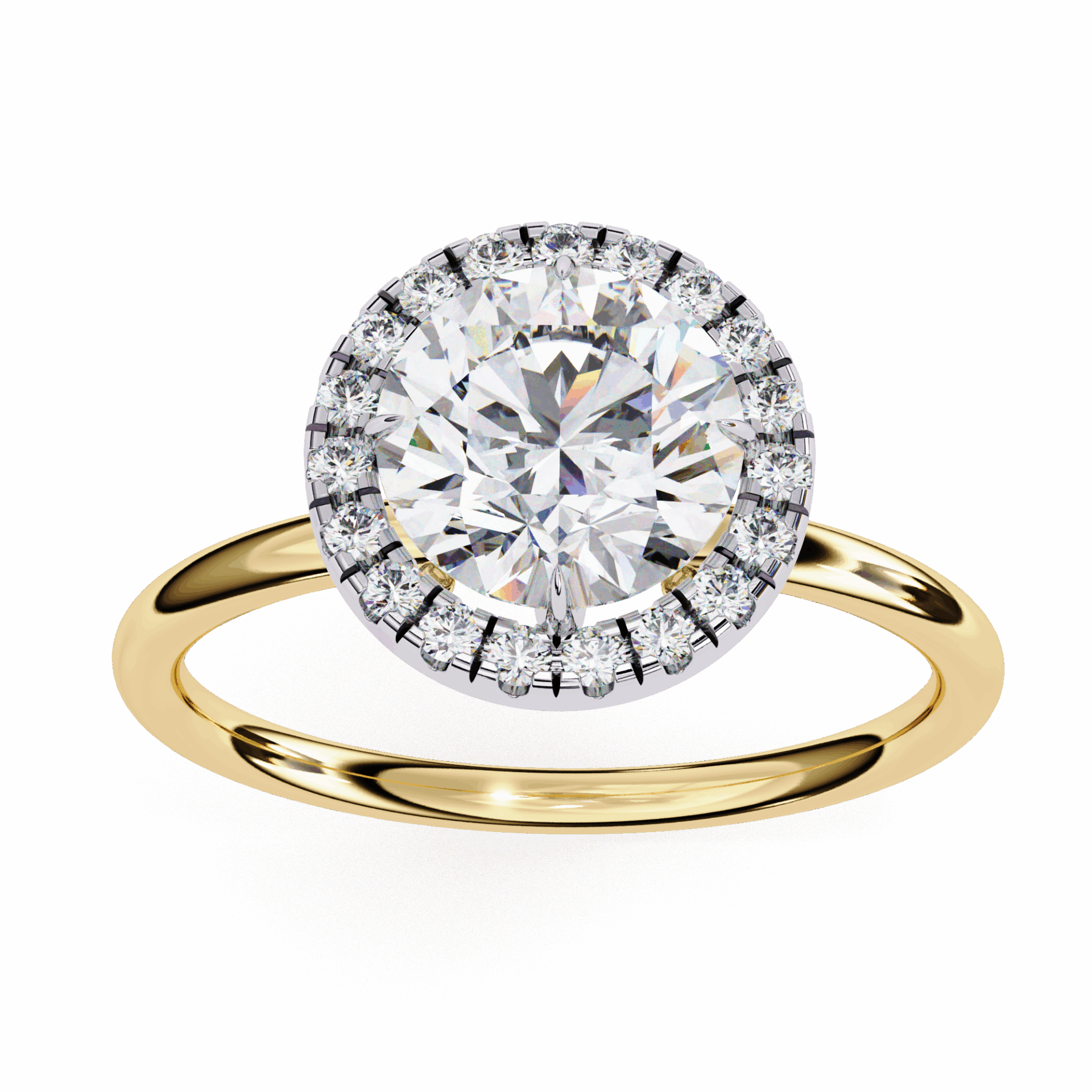 1.75 Carat Round Legacy Solitaire Ring in Moissanite | House of Estara