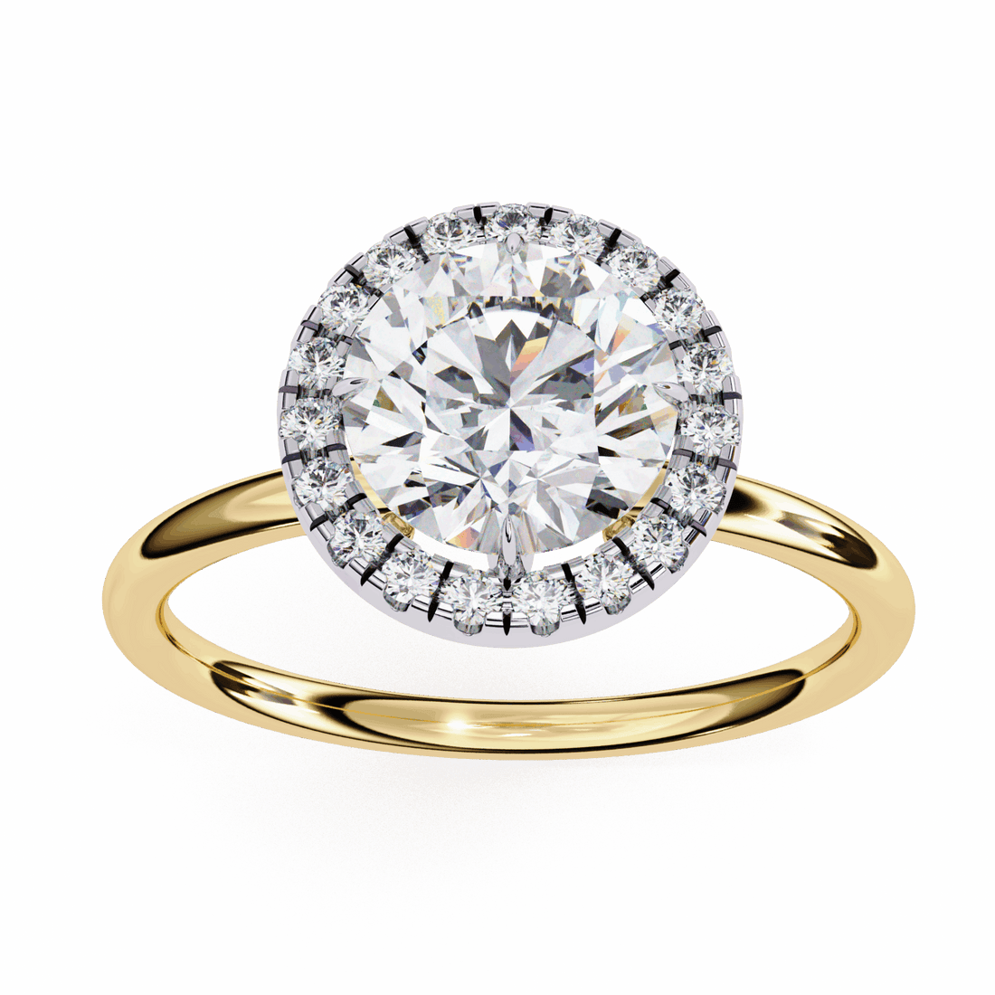 1.75 Carat Round Legacy Solitaire Ring in Moissanite | House of Estara