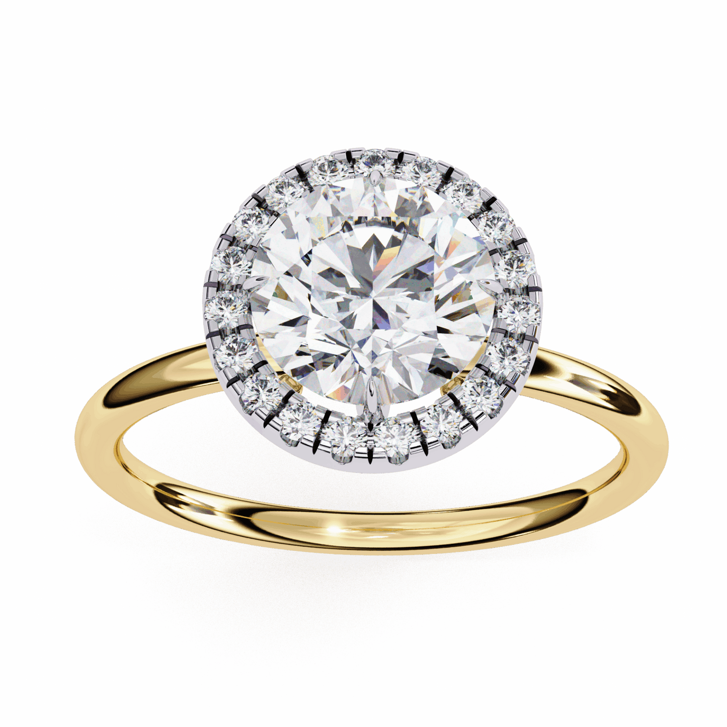1.75 Carat Round Legacy Solitaire Ring in Moissanite | House of Estara