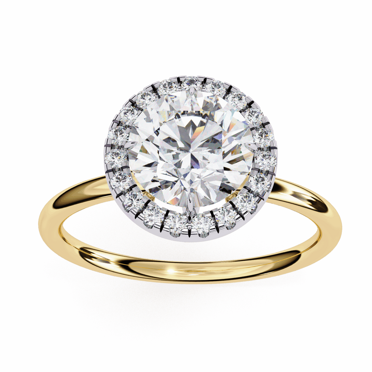 1.75 Carat Round Legacy Solitaire Ring in Moissanite | House of Estara
