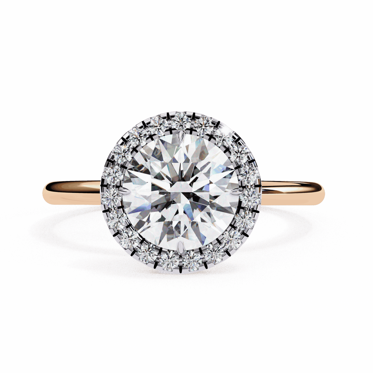 1.75 Carat Round Legacy Solitaire Ring in Moissanite | House of Estara