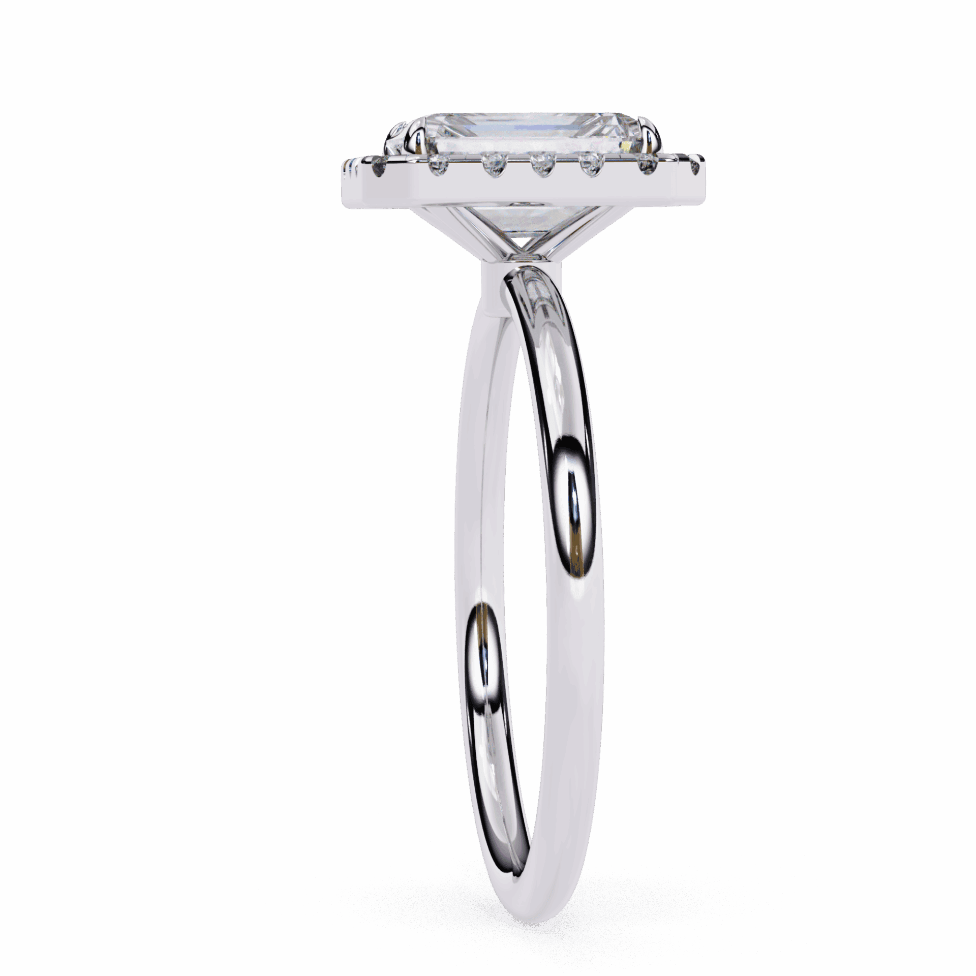 2 Carat Radiant Legacy Solitaire Ring in Moissanite | House of Estara