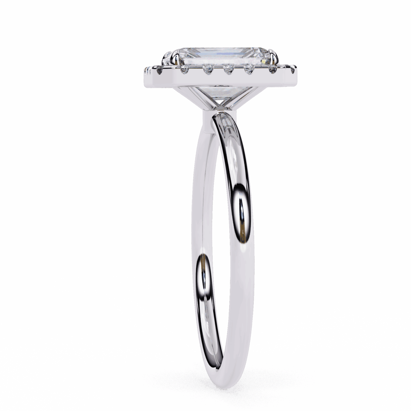 2 Carat Radiant Legacy Solitaire Ring in Moissanite | House of Estara