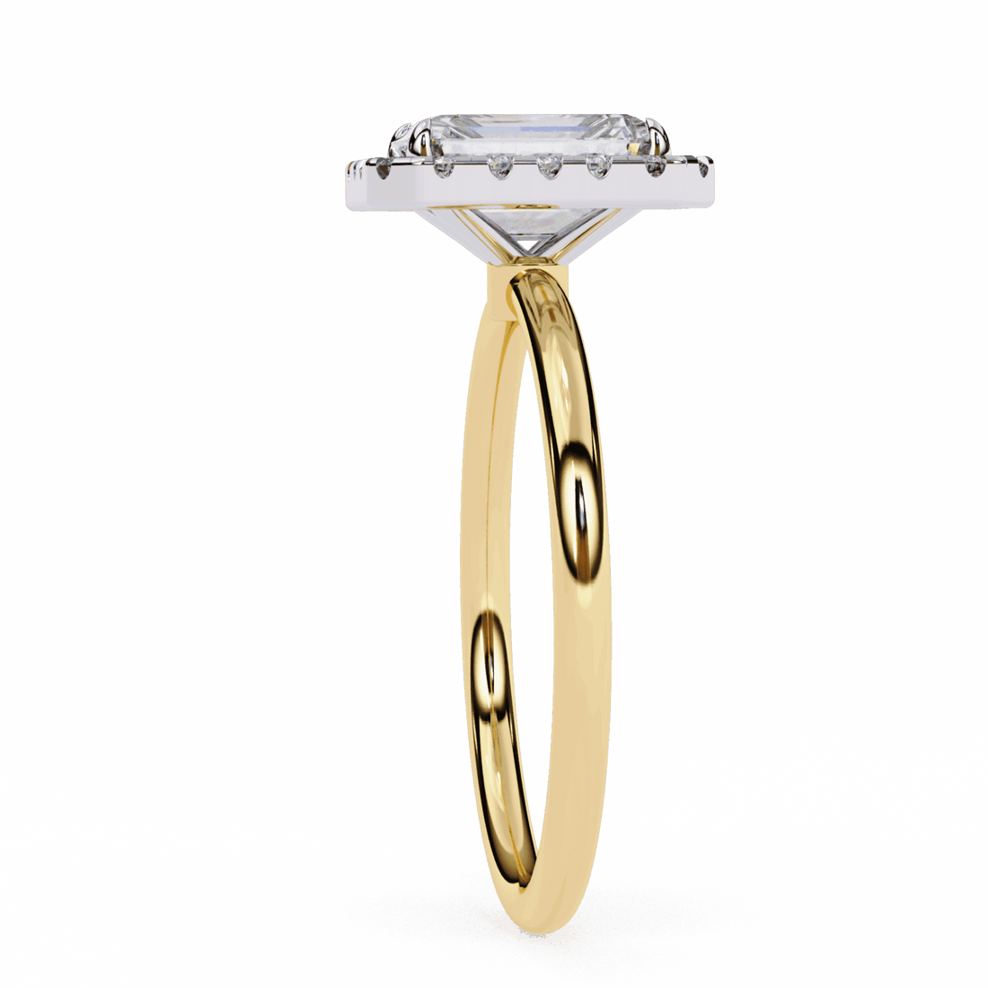 2 Carat Radiant Legacy Solitaire Ring in Moissanite | House of Estara