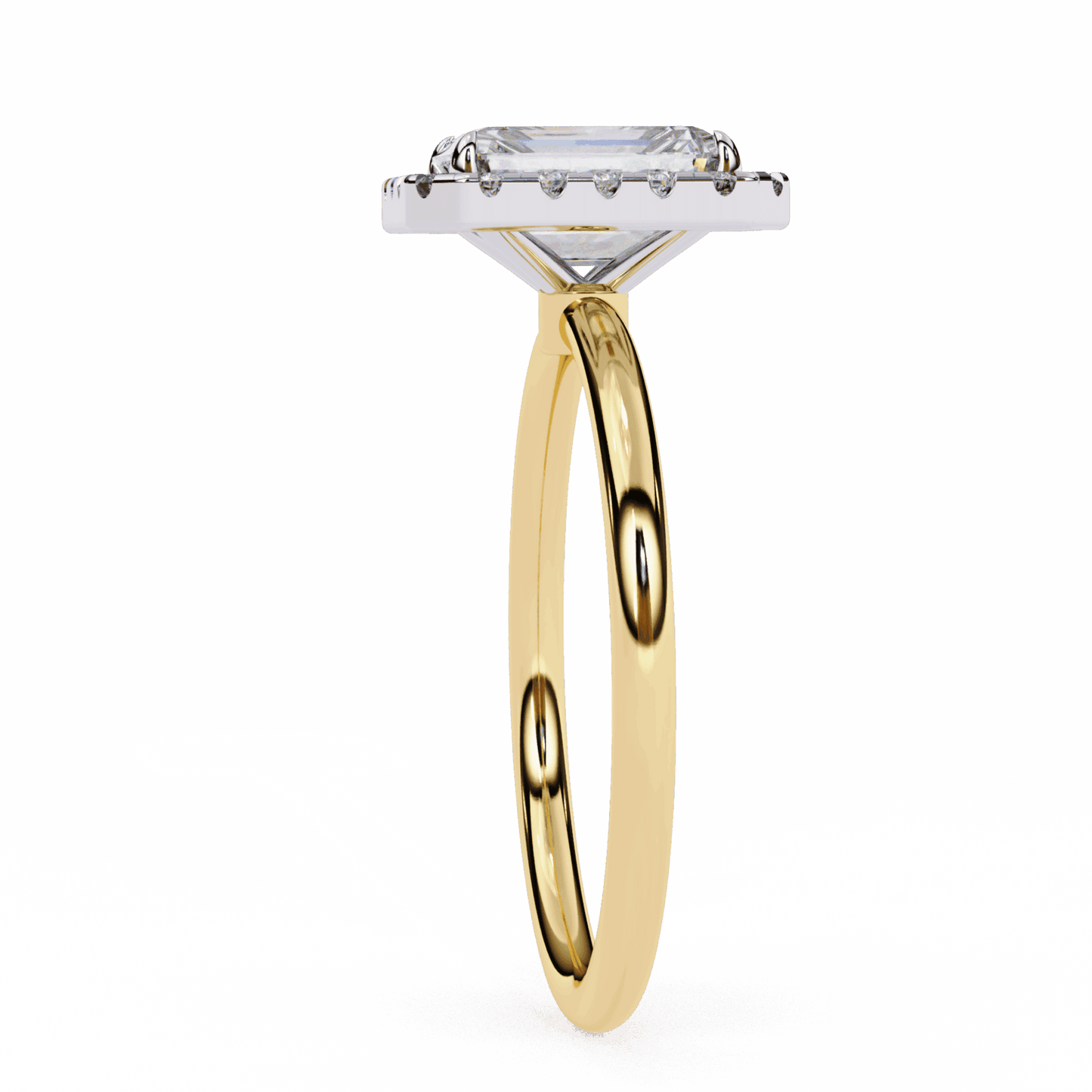 2 Carat Radiant Legacy Solitaire Ring in Moissanite | House of Estara