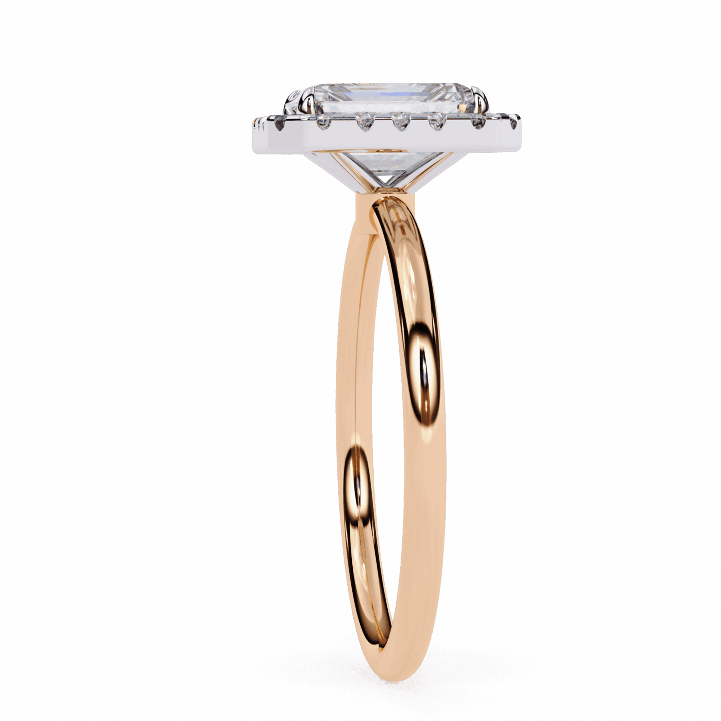 2 Carat Radiant Legacy Solitaire Ring in Moissanite | House of Estara