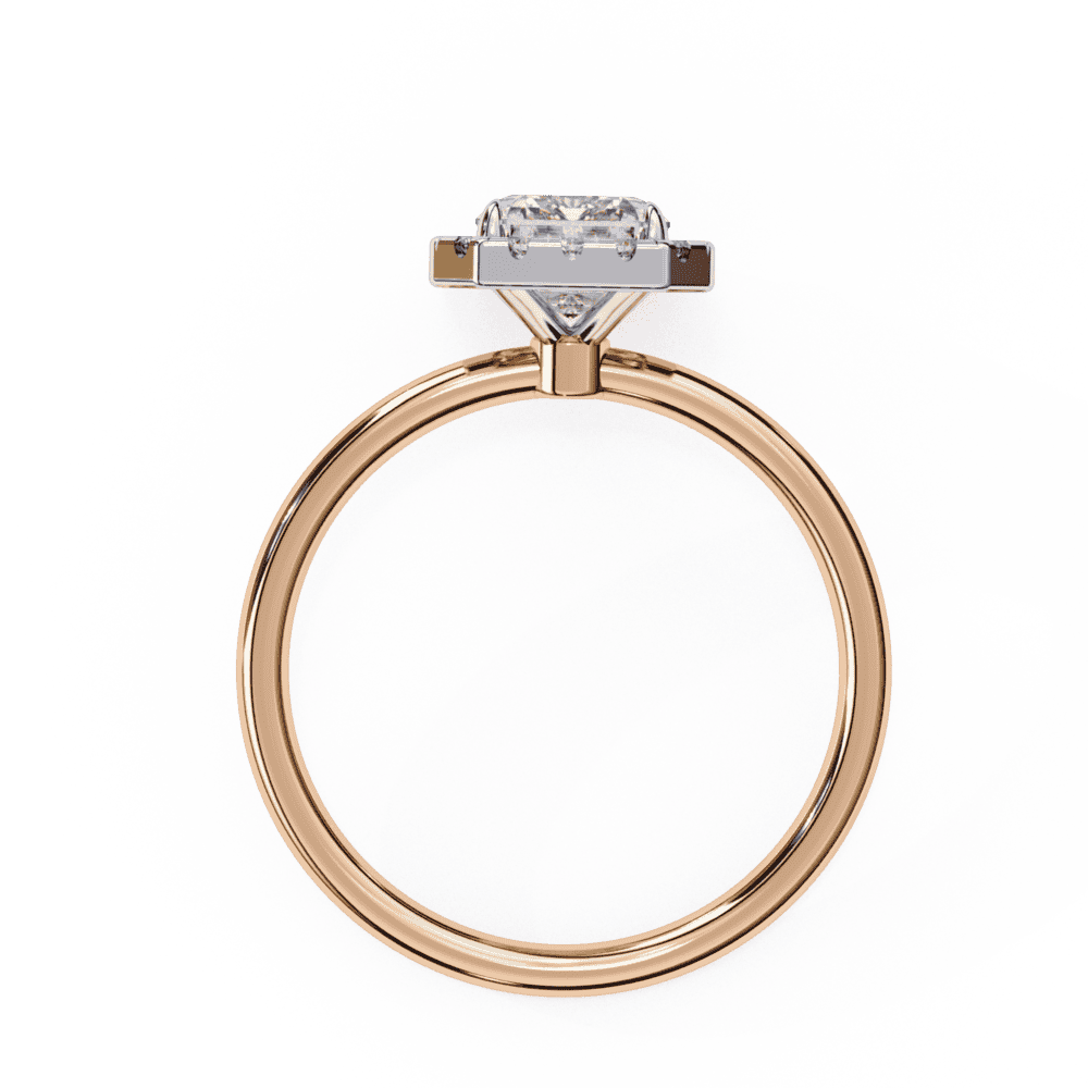2 Carat Radiant Legacy Solitaire Ring in Moissanite | House of Estara