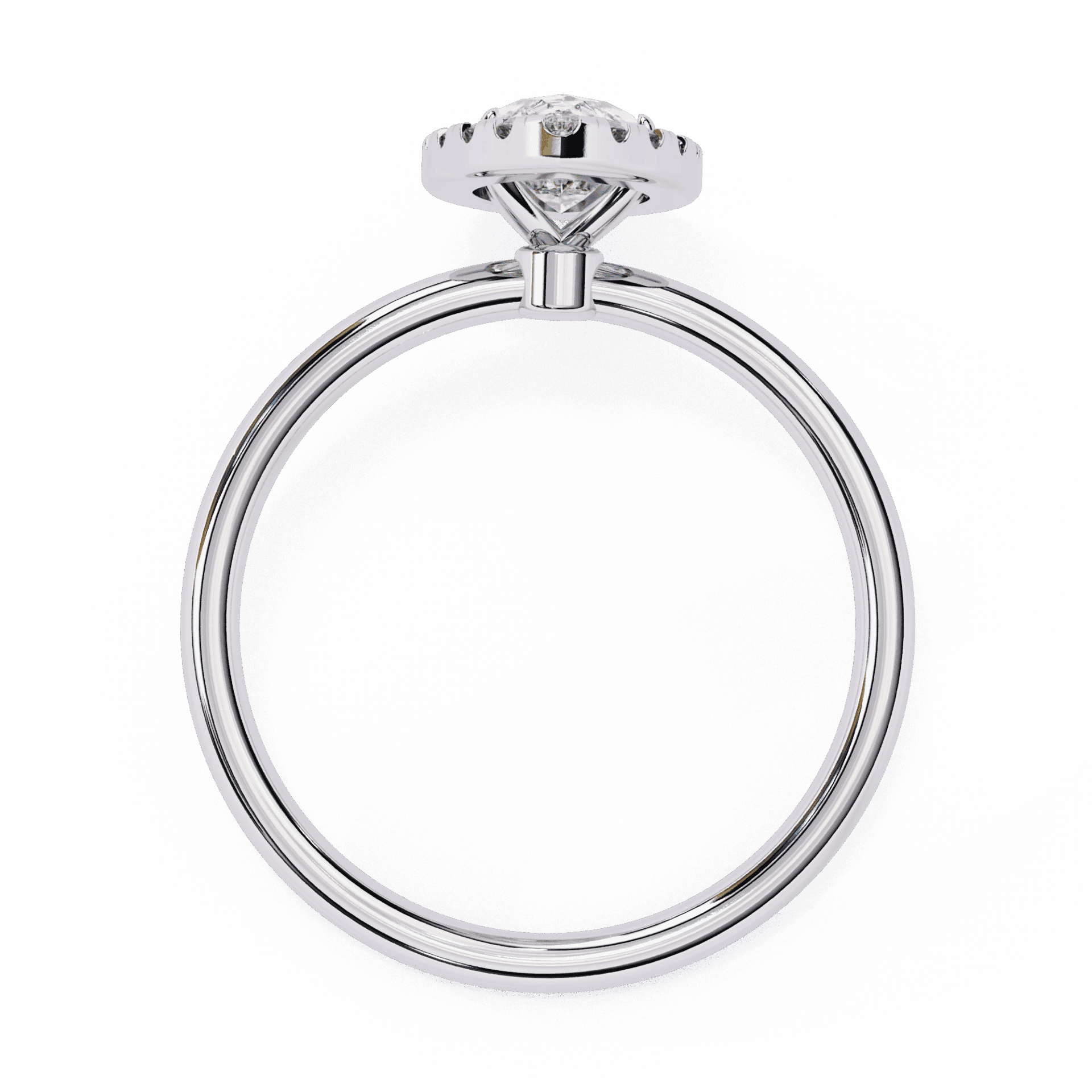 1 Carat Marquise Legacy Solitaire Ring in Moissanite | House of Estara