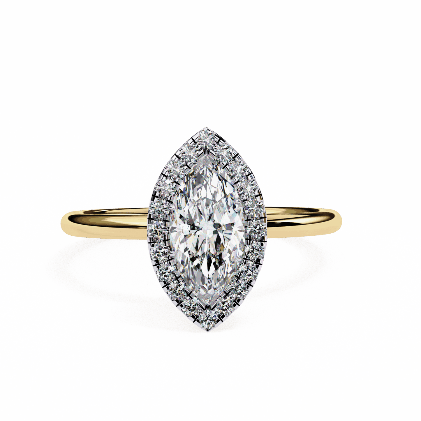 1 Carat Marquise Legacy Solitaire Ring in Moissanite | House of Estara