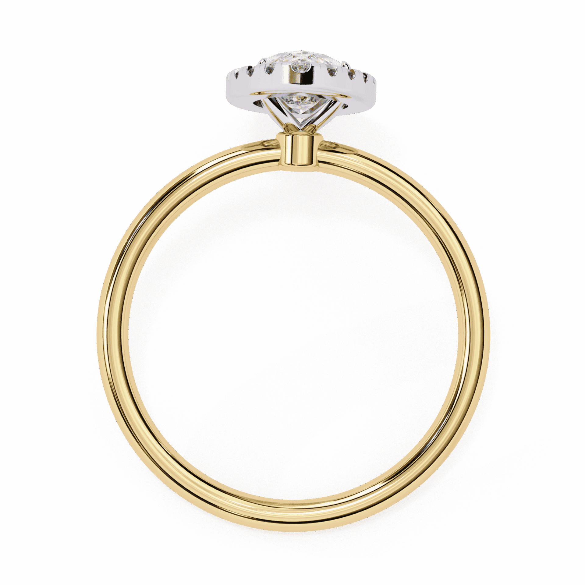 1 Carat Marquise Legacy Solitaire Ring in Moissanite | House of Estara